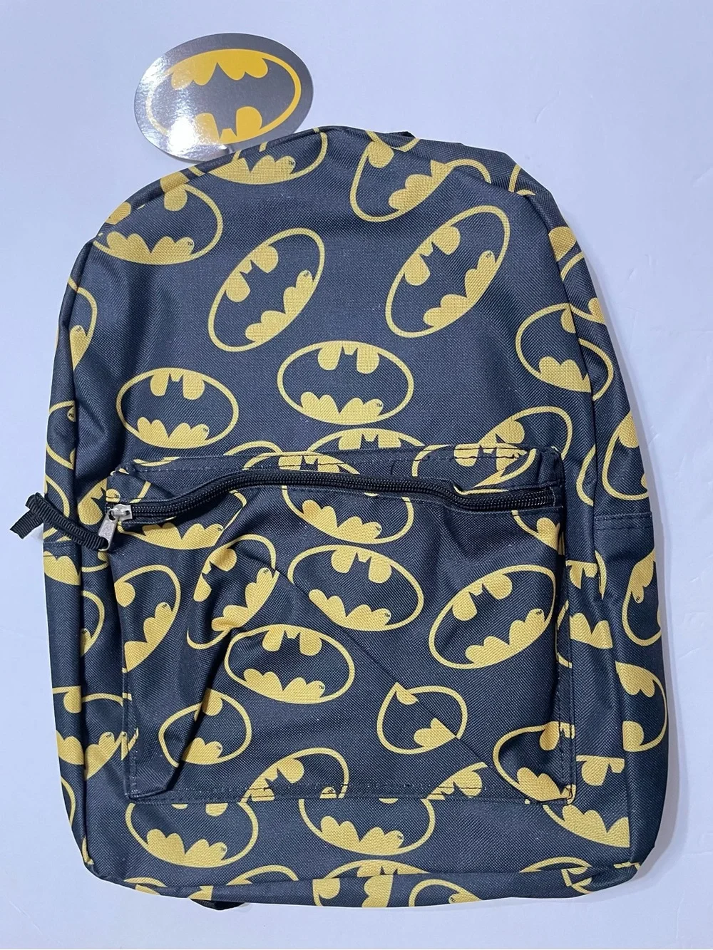 Large Backpack - DC Comics Batman - Logo SIgn All-over Print 16